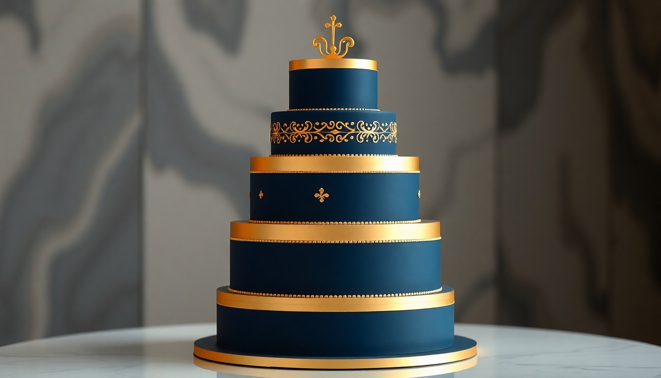 Bolo de aniversário da empresa